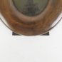 3 1/2x5 1/8in Ornice Antique Oval Wooden Mahogany Denmark Art Deco R139
