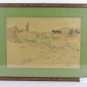 Giulio For Milan 1895-1991 Painting Watercolour Signed landscape VS13
