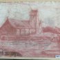 Antique Drawing Of Painter French Pierre Duteurtre Dut landscape Campi BM53.1