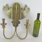 Wall Golden Wrought Iron Two Lights Vintage Handmade Light Wall CH11