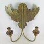 Wall Golden Wrought Iron Two Lights Vintage Handmade Light Wall CH11