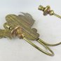 Wall Golden Wrought Iron Two Lights Vintage Handmade Light Wall CH11