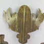 Wall Golden Wrought Iron Two Lights Vintage Handmade Light Wall CH11