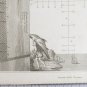 Engraving Antique Perspective Of Tonnara Nineteenth Century Fishing Tuna VS11