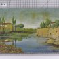 Old Painting oil Small Size Signed Reynaud landscape Countryside Bsn