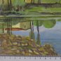 Old Painting oil Small Size Signed Reynaud landscape Countryside Bsn