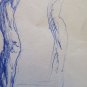 Antique Drawing Pen On paper Drawing Original Of Painter G.Pancaldi P28