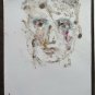 Three Painting Antique Portrait Male Watercolour paper Sketch Sketching P28.8