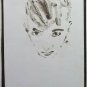Three Painting Antique Portrait Male Watercolour paper Sketch Sketching P28.8