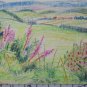 Old Drawing landscape Countryside Swiss Signed Bischoff Sketch BM53.6C