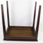 Old Coffee Table Removable Wood Mahogany Scandinavia Xx Century