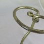 Two Old Coat Hangers Wall Wrought Iron Forged Hand & Golden CH34