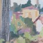 Painting oil View from The Window Painting Opera Painter Gaetano Pancaldi P14