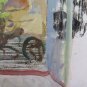 Painting oil View from The Window Painting Opera Painter Gaetano Pancaldi P14