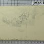 Drawing Antique View Chemin Des Bougeries France Pencil On paper BM53.6C