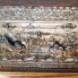 Antique Bas-Relief IN Metal Last Dinner Spain Nineteenth Century Art Mantis Csc