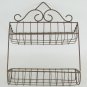 Old Storage IN Metal Hanging Kitchen Basket Trash Can A Net BA1