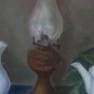 Painting Nature Still Vintage Years' 60 Painter Piedmont Bahri Dated Pb