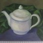 Painting Nature Still Vintage Years' 60 Painter Piedmont Bahri Dated Pb