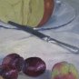 Old Painting oil On Linen Nature Still Spain Painting First Half Of 900 MD13