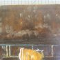 Painting Style Naif Characters IN Stable To Work Signed Lombardi X13