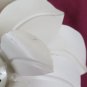 Wall Ceiling Light Vintage Handmade White Colour Magnolia Flower CH12