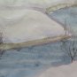 Old Painting landscape Winter Onirico Watercolour paper 16 1/2x13 3/8in P14