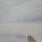 Old Painting landscape Winter Onirico Watercolour paper 16 1/2x13 3/8in P14