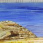 Old Painting Opera Of Painter Piedmont Reynaud landscape Rocky Bsn