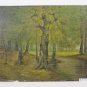 Old Painting oil On Board Signed Craemer landscape Forces Bush Trees R136