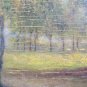 Old Painting oil On Board Signed Craemer landscape Forces Bush Trees R136
