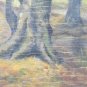 Old Painting oil On Board Signed Craemer landscape Forces Bush Trees R136
