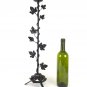Lamp Desk Vintage Wrought Iron Metal Embossed Decoration Leaves CH37