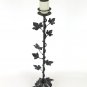Lamp Desk Vintage Wrought Iron Metal Embossed Decoration Leaves CH37