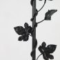 Lamp Desk Vintage Wrought Iron Metal Embossed Decoration Leaves CH37