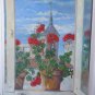 Painting with Flowers Vintage Signed from The Painter Spanish Vicente Segura 900