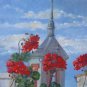 Painting with Flowers Vintage Signed from The Painter Spanish Vicente Segura 900