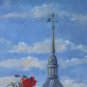 Painting with Flowers Vintage Signed from The Painter Spanish Vicente Segura 900
