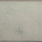 Large Drawing Antique Charcoal View Country Pierre Duteurtre Said Dut BM53.1