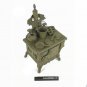 Home House Miniature Model Stove Kitchen Budget Crescent Cast Vintage X4