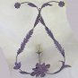 Wall Wrought Iron Shape Of Heart Bauhaus Decoration Floral Vintage CH34