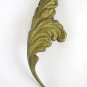 6 Fret Silhouette Leaf Bronze Golden for Furniture Antique Decoration CH28
