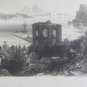 Engraving Antique Tea Fort And Bay Of Baiae from An Drawing Of Leitch View VS11