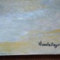 Painting oil Vintage Scene Eastern World Arab Painter Spain Morocco MD9