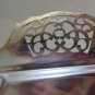 Tray IN Metal silver plated Effect Mirror Antique Beginning Century R4