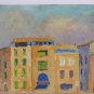 Painting oil Signed View Saint Tropez landscape Costa Azure X7