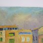 Painting oil Signed View Saint Tropez landscape Costa Azure X7