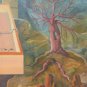 Large Painting Metaphysical Onirico oil Of Painter Spain Vicente Segura MD11