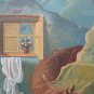 Large Painting Metaphysical Onirico oil Of Painter Spain Vicente Segura MD11