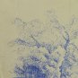 Landscape Countryside Old Drawing Sketch Pen On paper Pancaldi P28.10